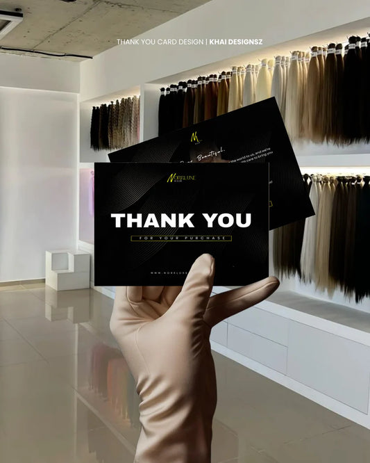 Thank You or Loyalty Card Design